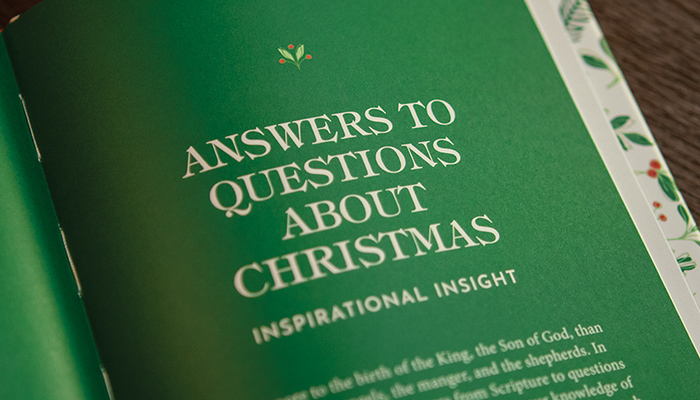 Answers to Questions about Christmas: Inspirational Insight